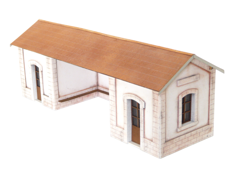 Abri de quai PLM - O 1/43 ème
