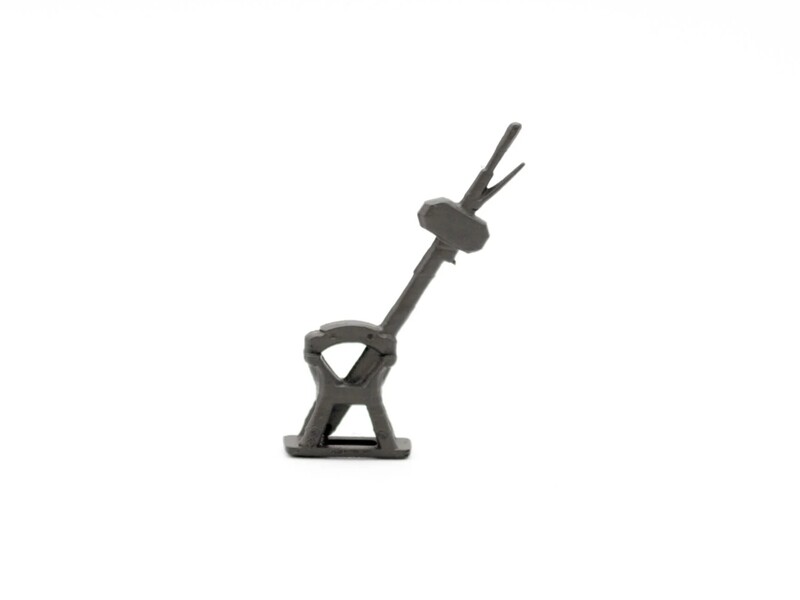 Levier d’aiguillage à crans avec cadenas - O 1/43,5 ème