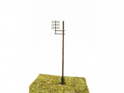 Ensemble De Poteaux Téléphoniques Pour Train L'inventaire, échelle 1:87 00, Accessoires De Bricolage, Micro Paysage, 6 Pièces