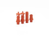 Set de 4 mitres de toit - O 1/43,5 ème