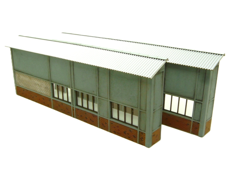 Bâtiment Industriel Vintage NEW RAY HO - Dépôt De Charbon - Modélisme Ferroviaire 1995 - Occasion