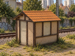 Cabanon à structure métallique
