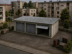 Grands garages préfabriqués