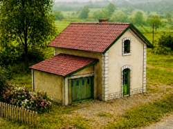 Maison de garde barrière modernisée