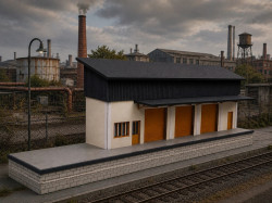Entrepôt demi-bâtiment - Kit A