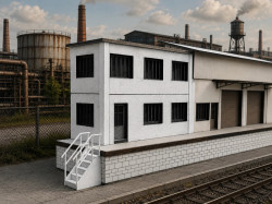 Entrepôt demi-bâtiment - Kit B