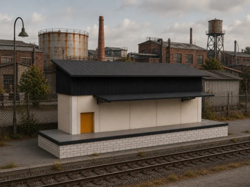 Entrepôt demi-bâtiment - Kit C