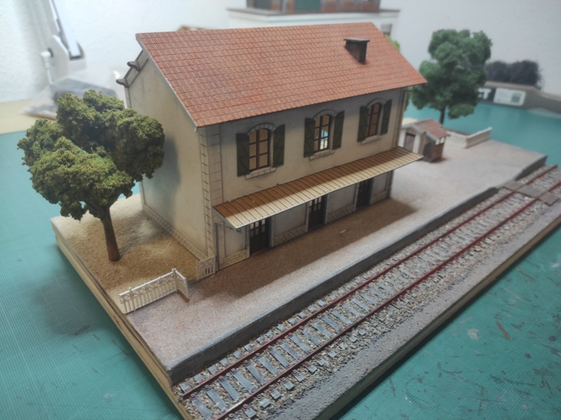 21, intégrer gare ho, blog bois modélisme, construire gare ho, constuire gare 1 87 ème, construire gare n, construire gare 1 160 ème, construire gare o, construire gare 1 43 ème