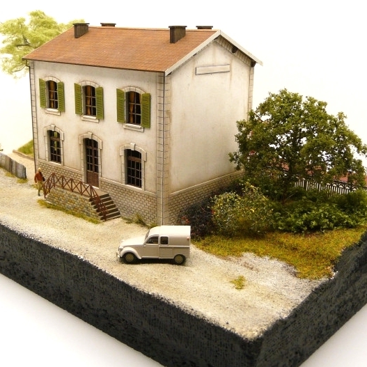 Colle pour diorama et maquette à monter du modélisme ferroviaire