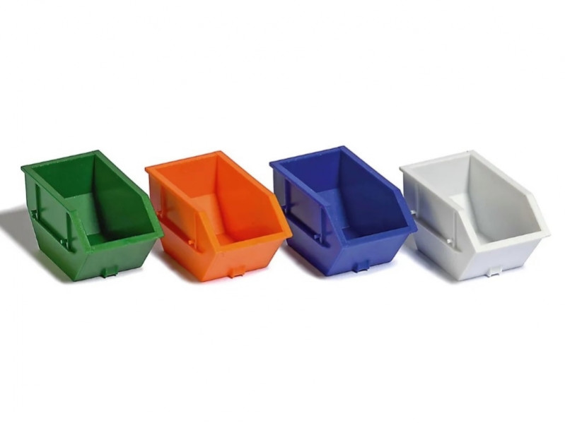 Bennes ordure 2.5 m cube