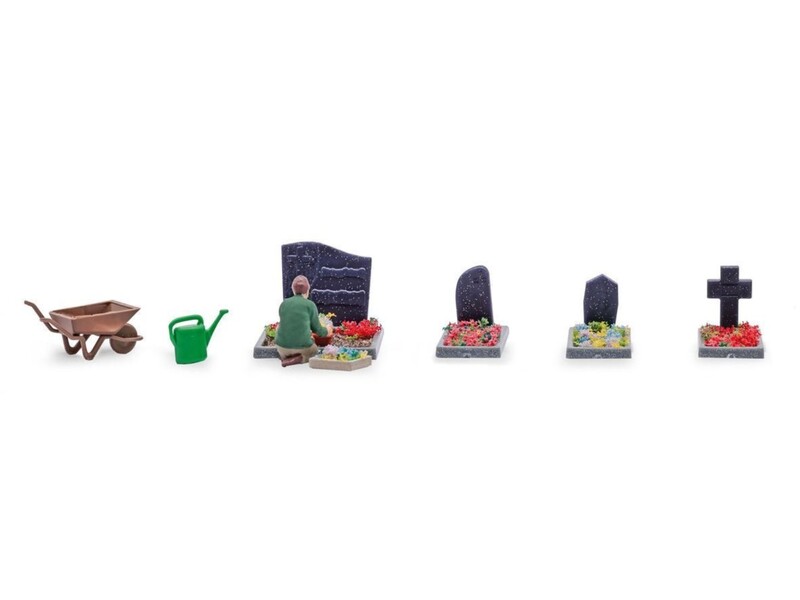 Entretien de tombes au cimetière
