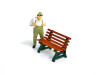 Banc de parc - O 1/43 ème