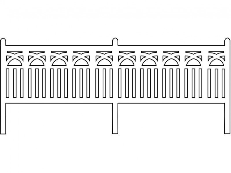 Barrière SNCF Type 2