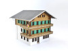 Chalet des Grisons - Modèle assemblé