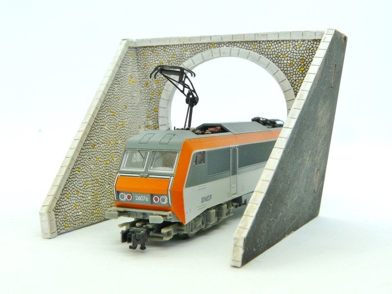 Entrée de tunnel - 1 Voie - Opus - N 1/160 ème
