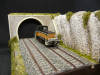 Entrée de tunnel avec soutènement - 2 voies