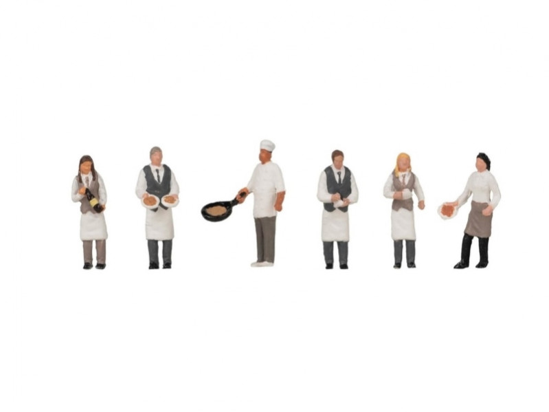Serveurs et cuisiniers