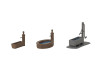 Set de trois fontaines