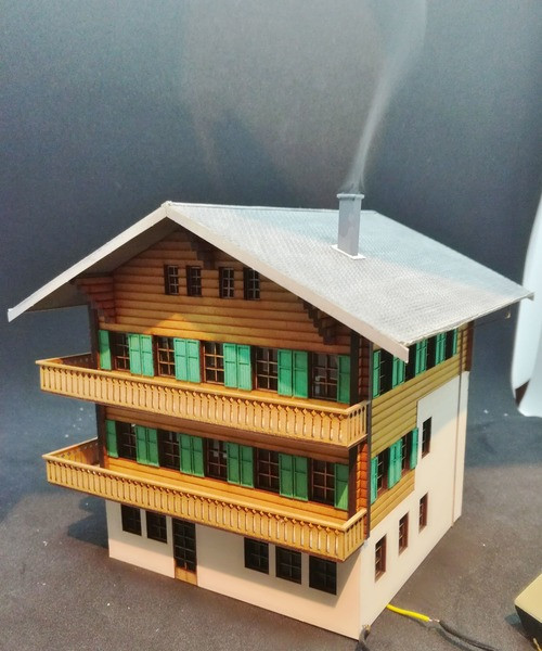 Ensemble D'accessoires Maison Miniature Avec Cheminée LED - Pour Maison De Poupée, Diorama, Décoration Créative