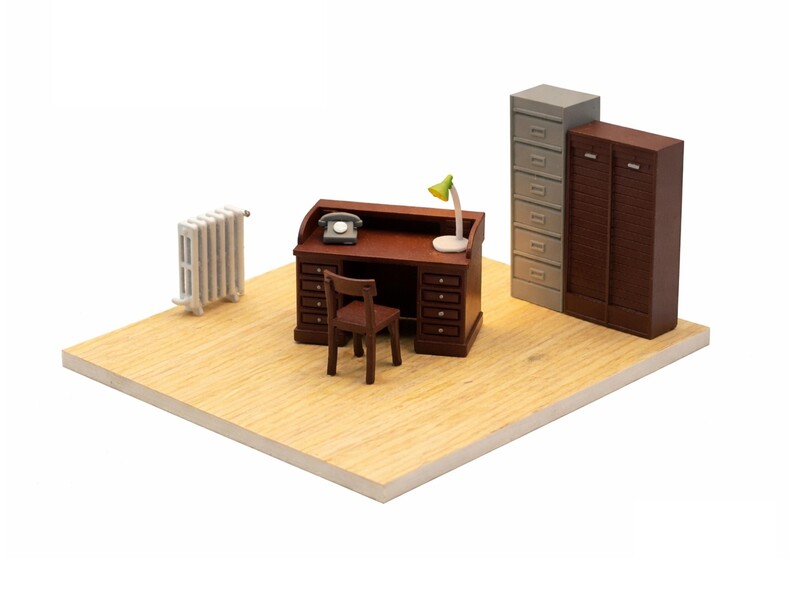 Aménagement intérieur - Bureau  - O 1/43 ème