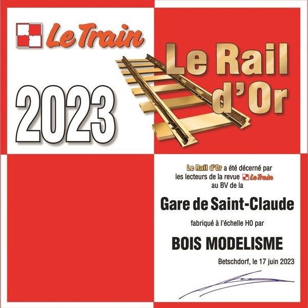 Rail d'or modélisme, rail d'or bois modelisme, rail d or le train, rail d'or 2023 - Copie