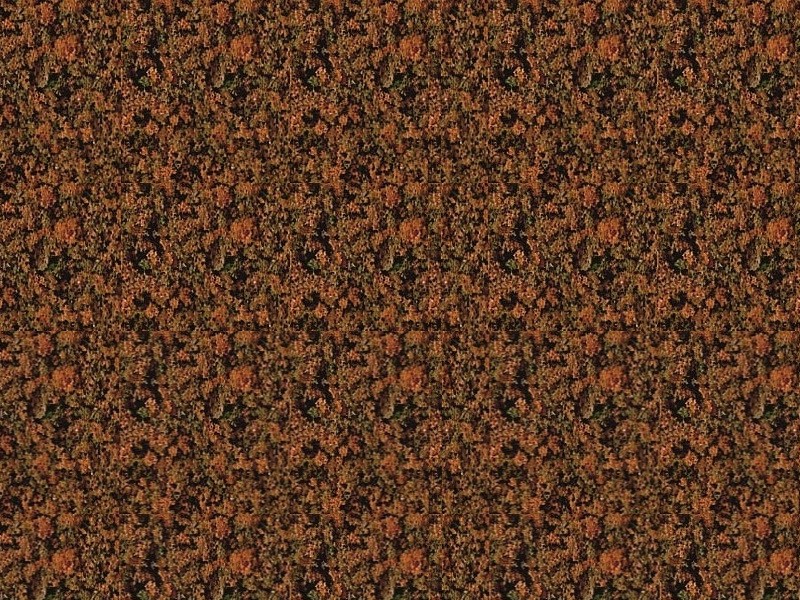 Foliage brun - 15 x 28 cm