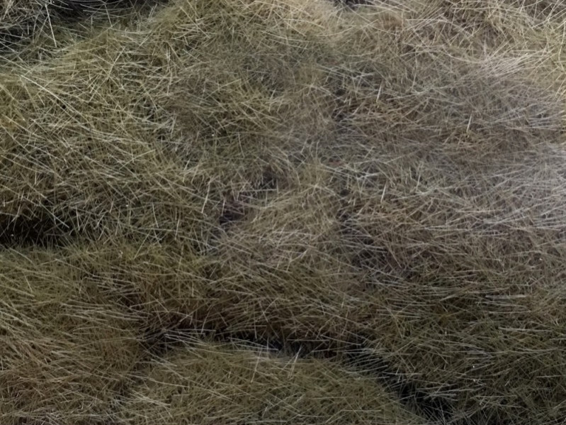 Fibres 4,5 mm vert olive - 50 grammes