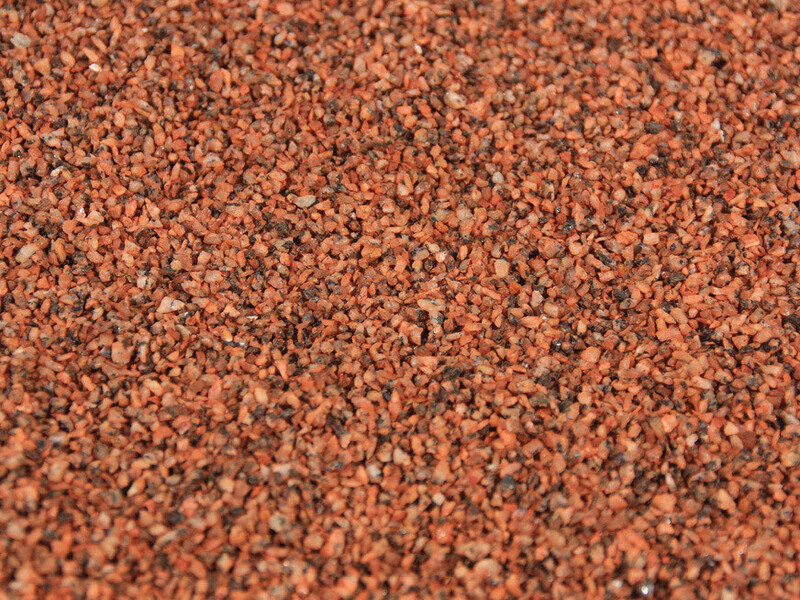 Ballast rouge et marron 200 g - O 1/43 ème