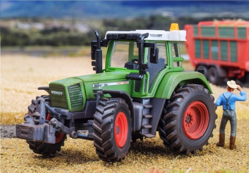 kibri 12265, tracteur 1 87, tracteur HO, fendt 1 87, véhicule agricole 1 87, véhicule agricole HO, tracteur fendt miniature, tracteur moderne ho, 3