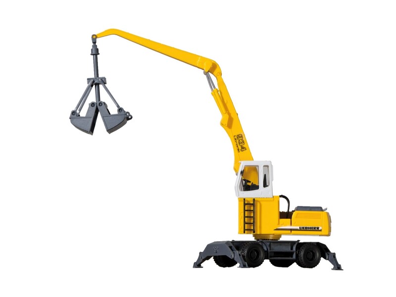 Pelleteuse LIEBHERR 934 avec grappin à gravat