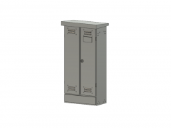 Armoire électrique double porte - O 1/ 43 ème
