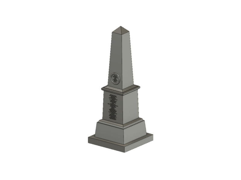 Obélisque - N 1/160 ème