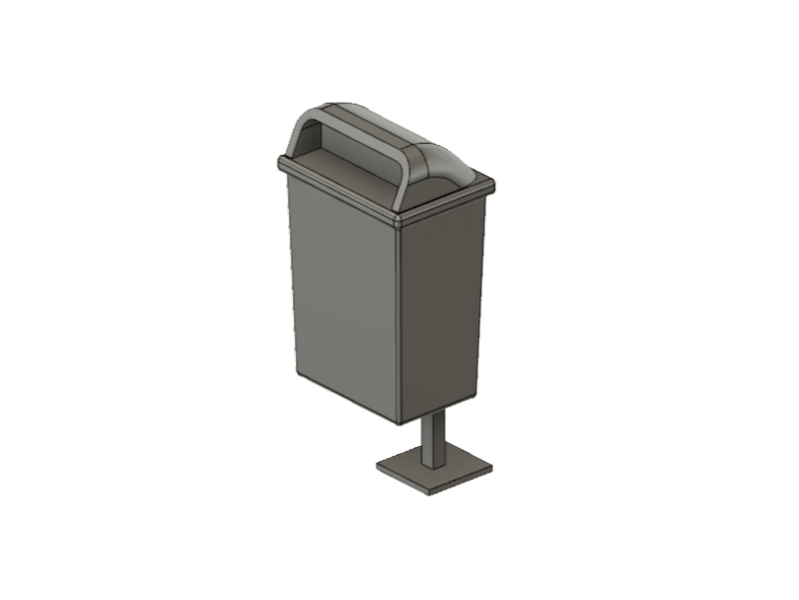Poubelles de ville