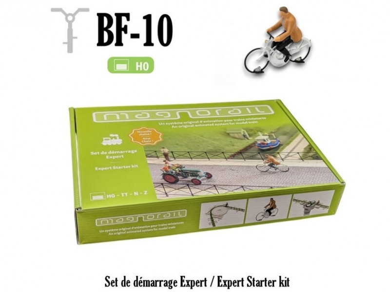 Set de départ 3ème génération avec cycliste