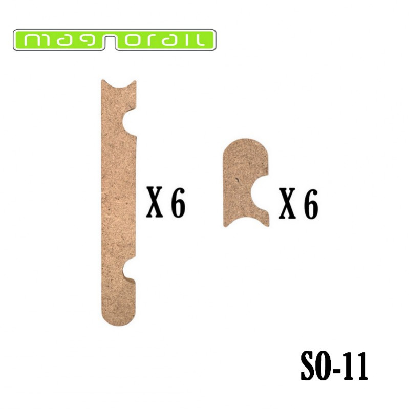 Habillage de voie 60 cm ligne droite