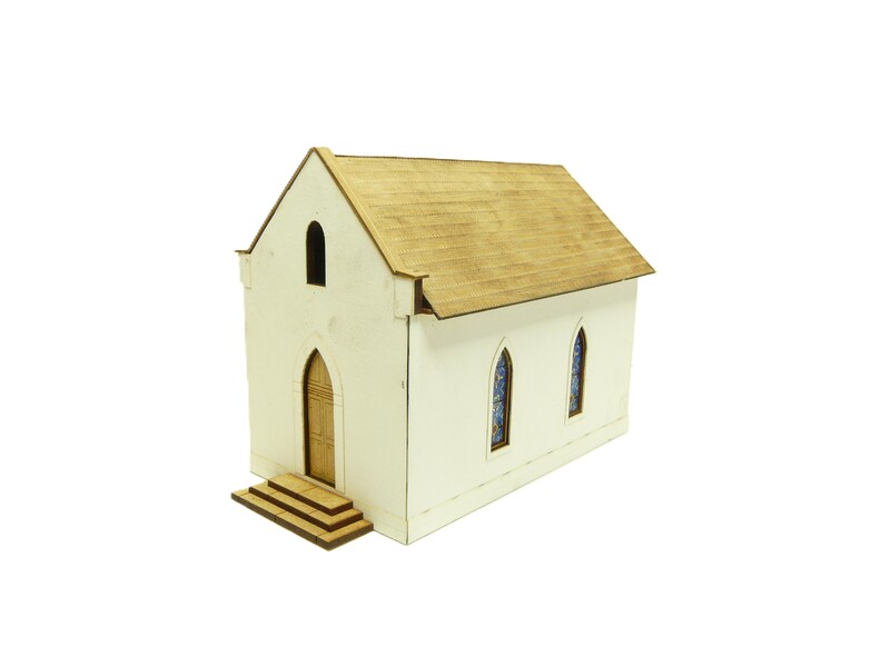 Grande chapelle MODÈLE ASSEMBLÉ NON PEINT