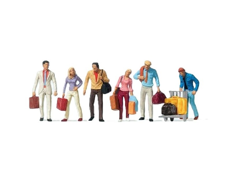 Voyageurs avec accessoires