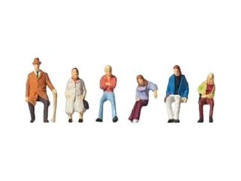 Personnages assis - N 1/160 ème