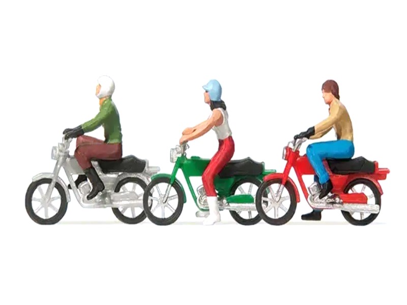 Motos et conducteurs