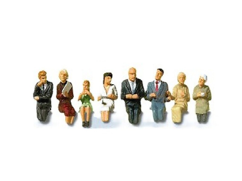 Personnages assis sans jambe
