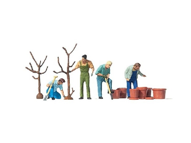 Jardiniers avec accessoires