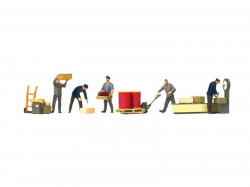 Personnel de halle à marchandises