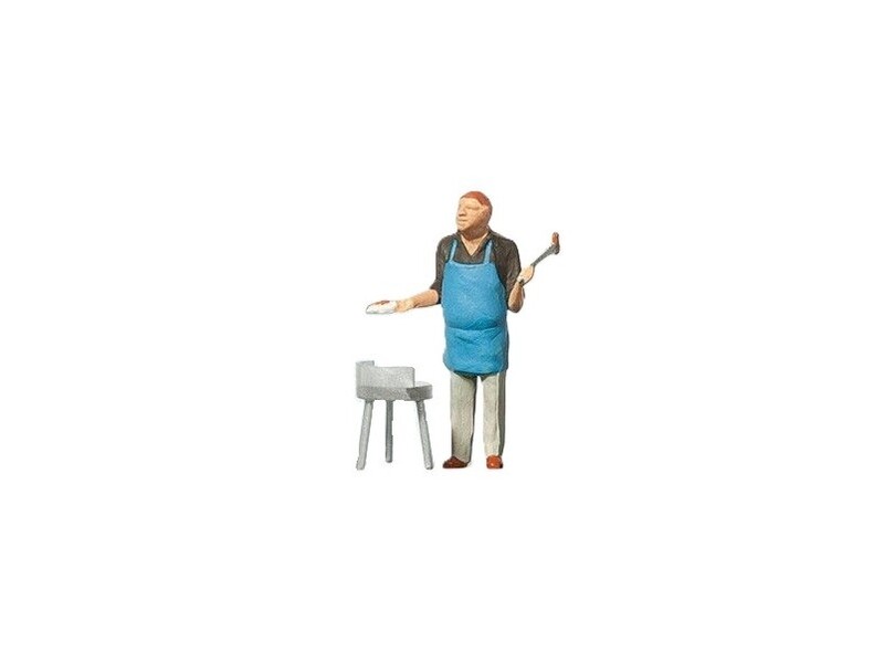 Cuisinier et barbecue