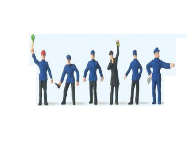 Preiser 79010, Figurines N, personnages  1 160, Personnel de dépôt et de triage échelle N, personnel de gare échelle N