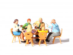 Famille à table