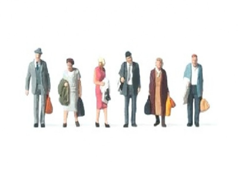 Voyageurs avec bagages - N 1/160 ème