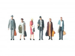 Voyageurs avec bagages - N 1/160 ème