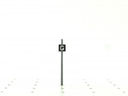 Pancarte « G » voie de service