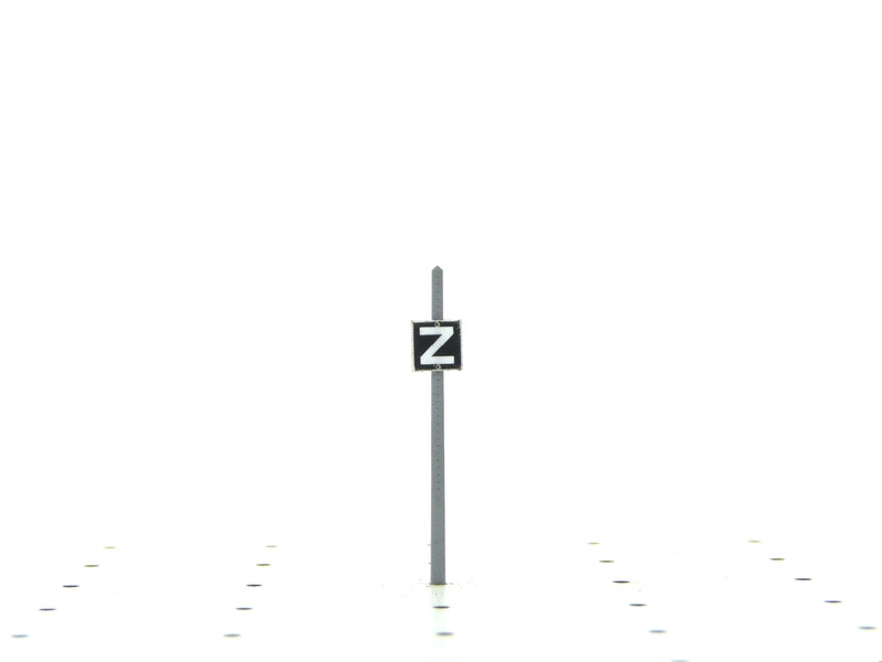 Pancarte « Z » Limitation de vitesse - N 1/160 ème
