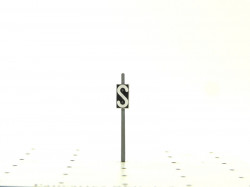 Pancarte « S » coût de Sifflet - N 1/160 ème
